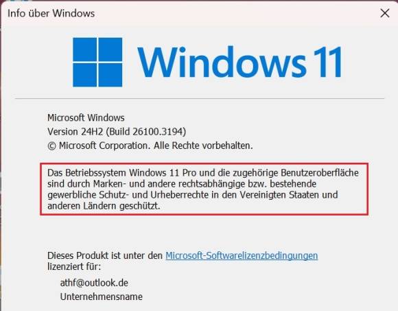 Bild 2: Für die offizielle Windows Sandbox benötigen Sie eine Pro-Version von Windows 10 oder 11