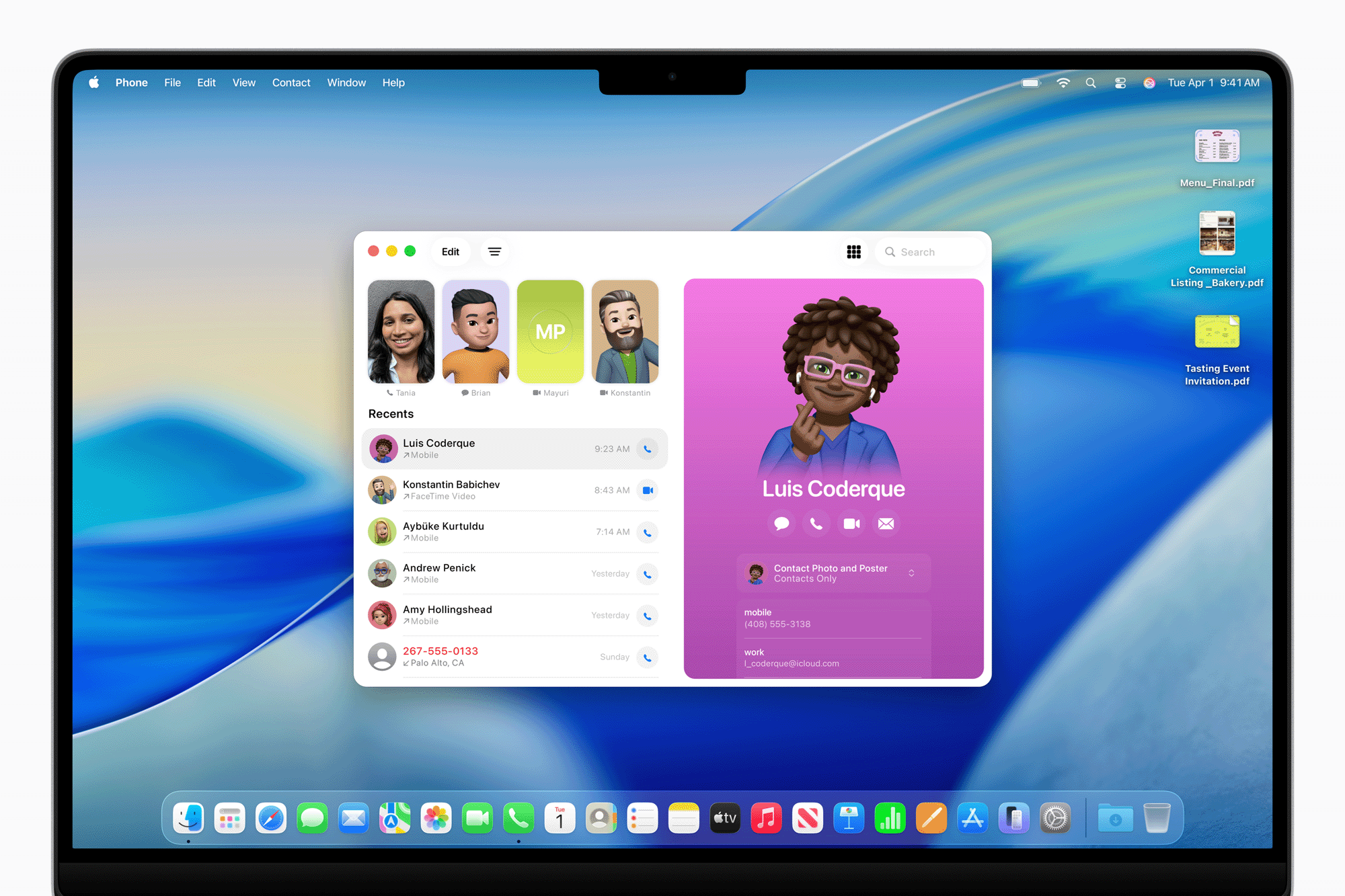 Die neue Telefon-App am Mac bringt ihn noch näher mit dem iPhone zusammen
