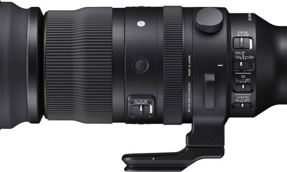 Bild 9: Zoom-Objektive wie dieses Modell von Sigma decken extreme Brennweitenbereiche ab, hier sind es 150 bis 600 Millimeter