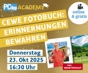 Kostenloses PCtipp-Webinar mit dem mehrfachen PCtipp-Testsieger CEWE