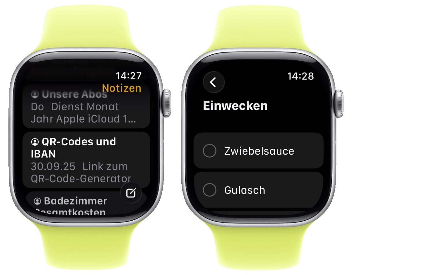 Die «Notizen» sind eine willkommene, fast schon überfällige Ergänzung im App-Umfang